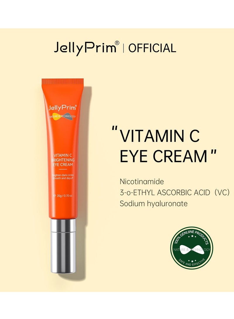 JellyPrim ellyPrim VC Eye Cream to Reduce Fine Lines and Dark Circles 20g - Image 4