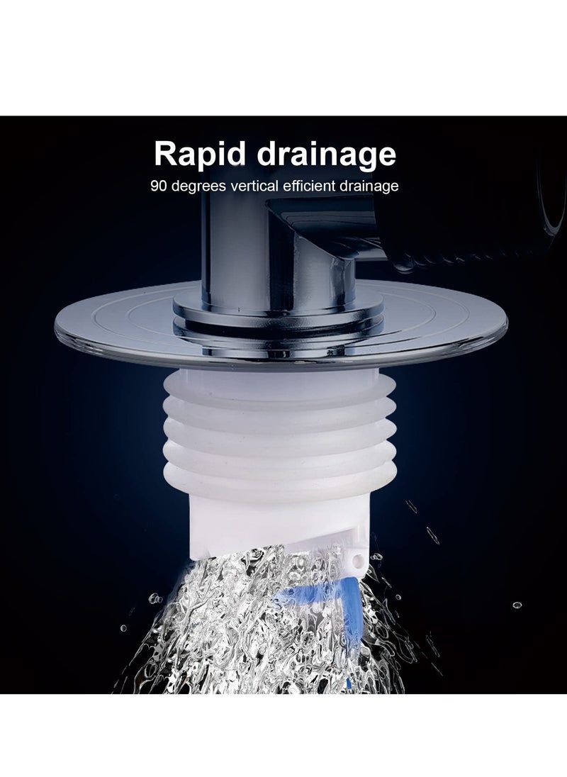 Excefore Magnetic Drain Tube Hose Seal, Odor-proof Valve Deodorant Silicone Plug, Drain Catcher Connector, Tee Joint, Only Suitable for Washing Machine  - Image 5