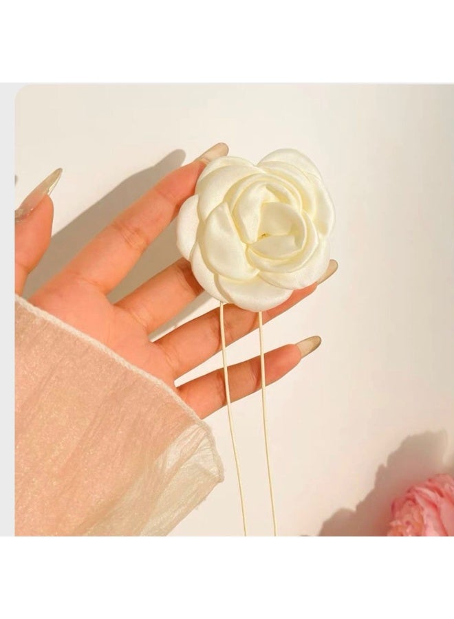 KUYING New Fashionable Camellia Collarbone Necklace