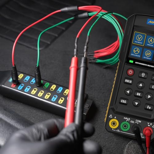 AUTOOL OBD2 Breakout Box OBDII Protocol Detector for Monitoring Signals of Communication/Power/Grounds, 16-Pin CAN Breakout Box, 4mm Banana Jack with Multi-Function Jumper - Image 4