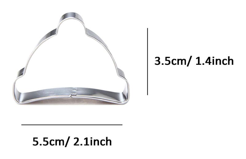 WJSYSHOP WJSYSHOP Baby Cap Kids Girls Infant Beanie Hat Cookie Cutter Stainless Steel - Image 2