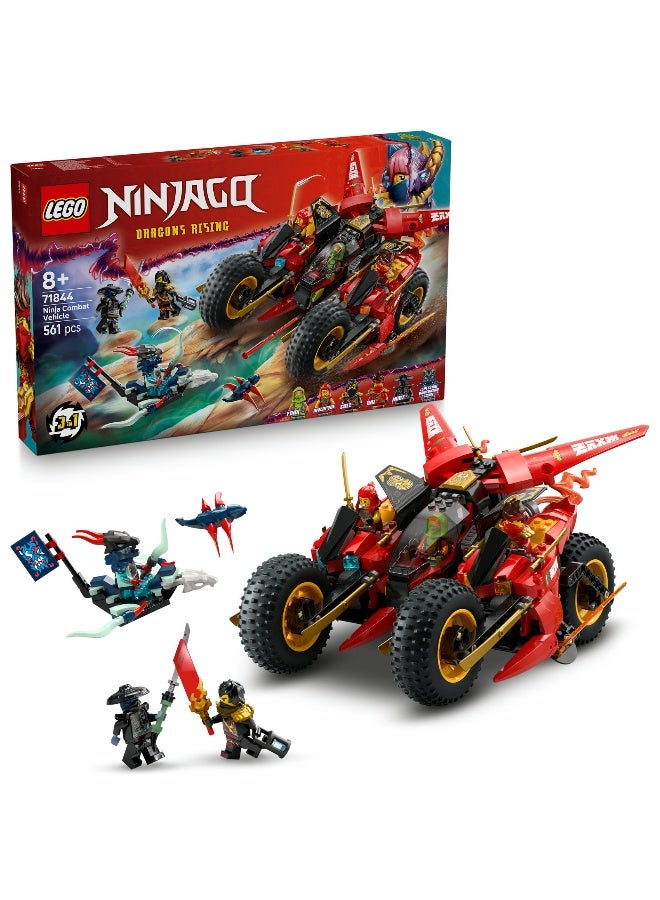 LEGO LEGO NINJAGO Ninja Combat Vehicle 71844 Building Set (561 Pieces) - Image 1