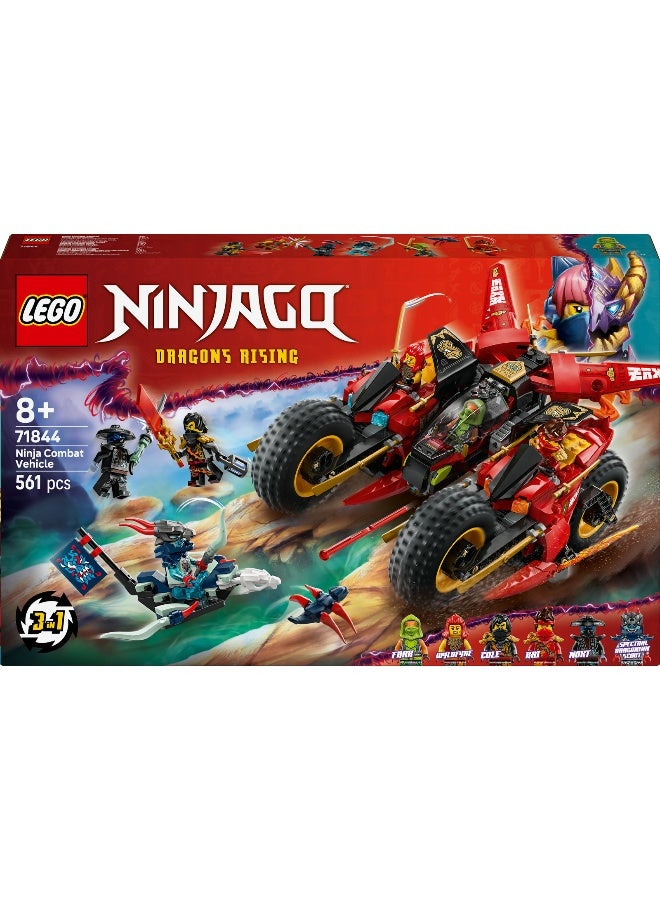 LEGO LEGO NINJAGO Ninja Combat Vehicle 71844 Building Set (561 Pieces) - Image 2