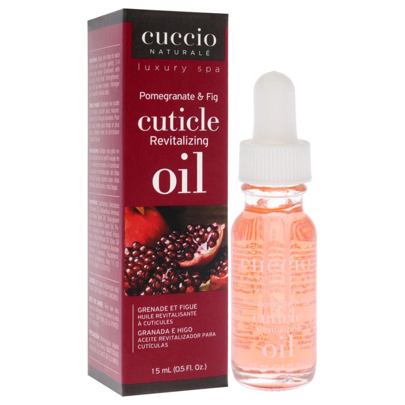Cuccio Naturale Cuticle Oil - Revitalizing Pomegranate & Fig - Repairs Skin & Nails - 0.5 Oz - Image 3