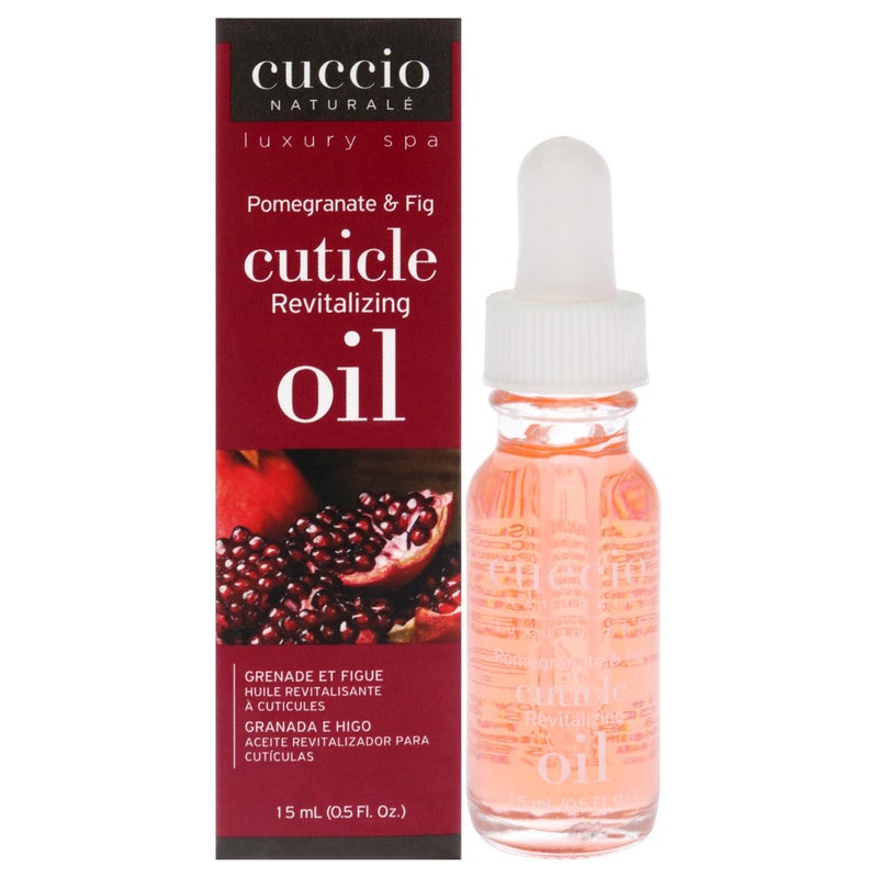Cuccio Naturale Cuticle Oil - Revitalizing Pomegranate & Fig - Repairs Skin & Nails - 0.5 Oz - Image 1
