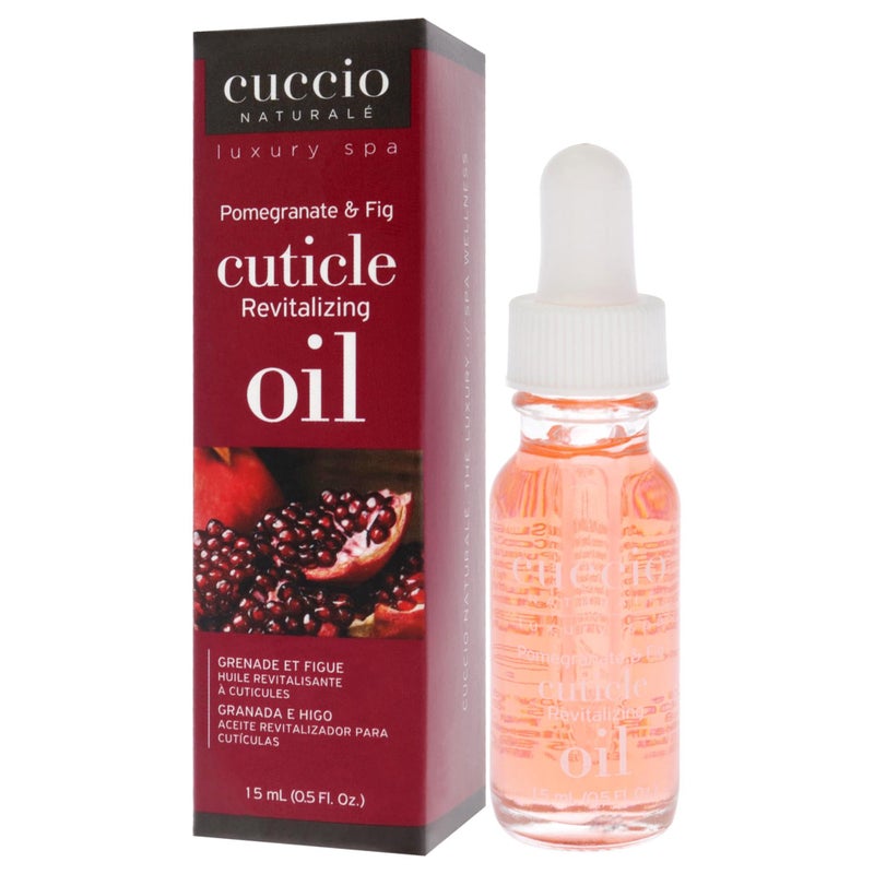 Cuccio Naturale Cuticle Oil - Revitalizing Pomegranate & Fig - Repairs Skin & Nails - 0.5 Oz - Image 4
