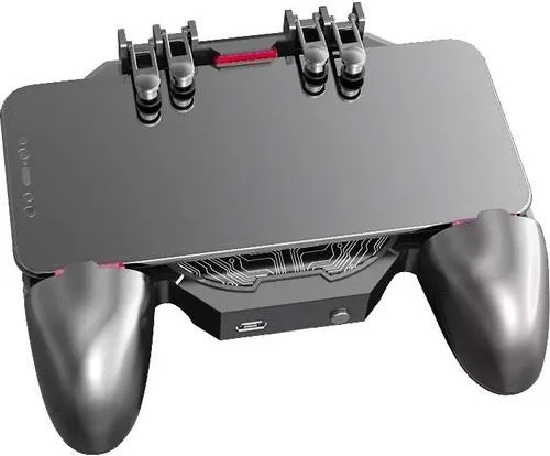 بولهاموبيل Polham 6 Fingers Ultra Sensitive Turbo Fast Cooler Pubg Game Handle, Radiator Gamepad Console
