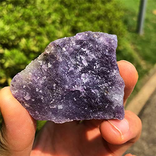 Zenkeeper 1 Lb Large Rough Purple Mica Stone Raw Lepidolite Crystal Stone Natural Purple Crystal Stone Mineral Specimen Gemstone Healing Crystals and Stones - Image 5