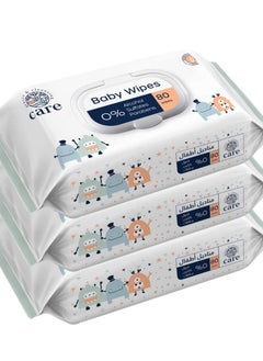 CARE Baby Care Advanced Baby Wipes 80 Wipes  - Image 3