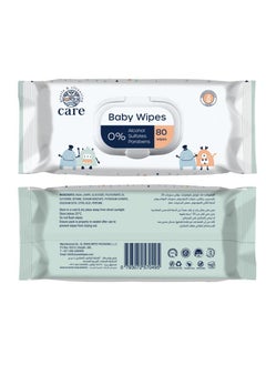CARE Baby Care Advanced Baby Wipes 80 Wipes  - Image 1