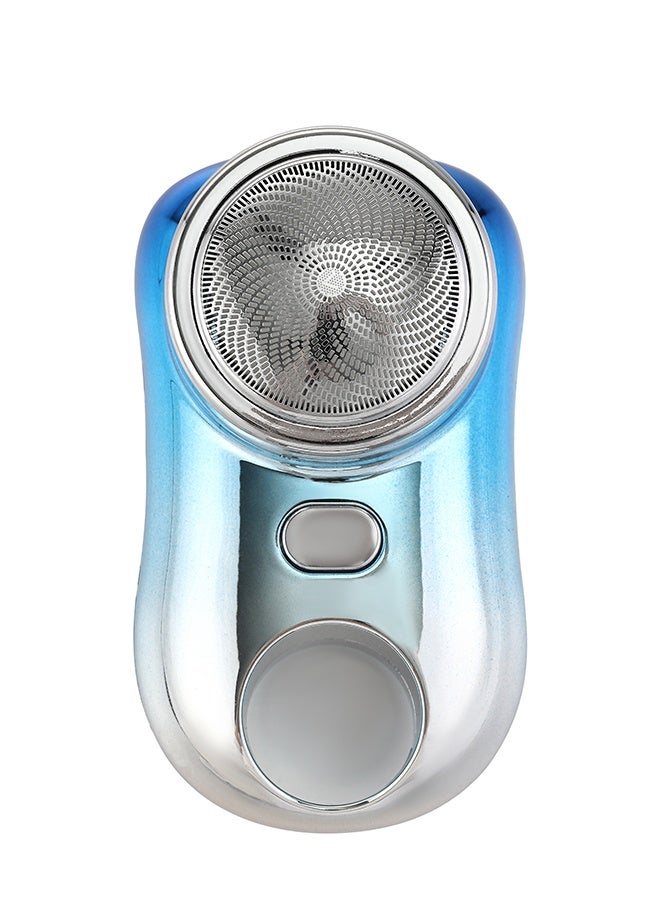 LAWAZIM Mini Rechargeable Shaver - Portable Electric Travel Razor with USB Type-C Charging, Protective Cap, and One-Button Operation - Ideal for Facial Hair, Peach Fuzz, Neck, and On-the-Go Grooming - Image 2