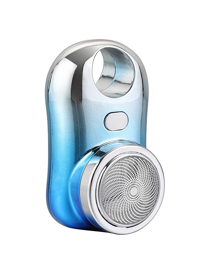 LAWAZIM Mini Rechargeable Shaver - Portable Electric Travel Razor with USB Type-C Charging, Protective Cap, and One-Button Operation - Ideal for Facial Hair, Peach Fuzz, Neck, and On-the-Go Grooming - Image 5