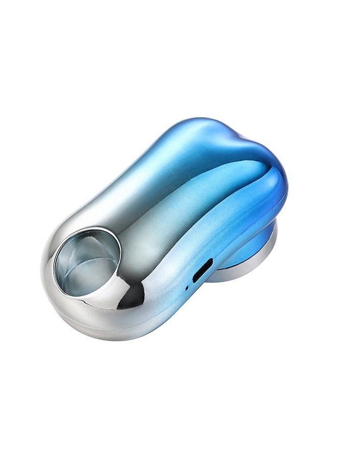 LAWAZIM Mini Rechargeable Shaver - Portable Electric Travel Razor with USB Type-C Charging, Protective Cap, and One-Button Operation - Ideal for Facial Hair, Peach Fuzz, Neck, and On-the-Go Grooming - Image 3