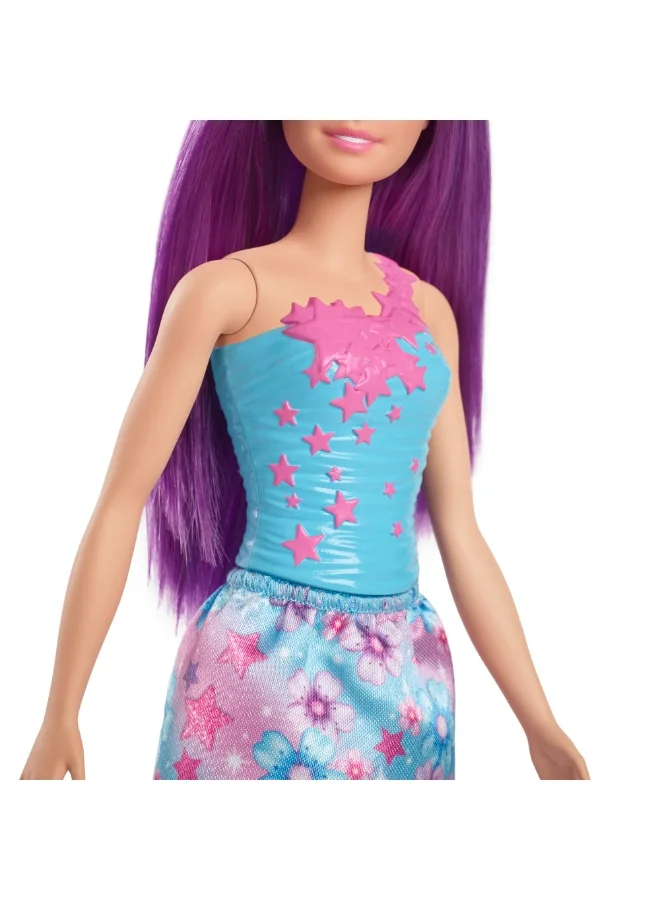 Barbie Doll & Unicorn Set - Includes Saddle, Brush, & Accessories, Fantasy Theme Toys, Unicorn with Long Mane & Tail for Brushing