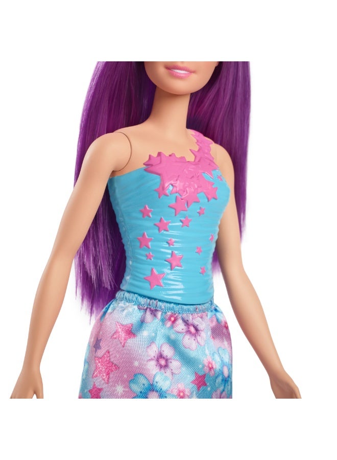 Barbie Doll & Unicorn Set - Includes Saddle, Brush, & Accessories, Fantasy Theme Toys, Unicorn with Long Mane & Tail for Brushing - Image 5