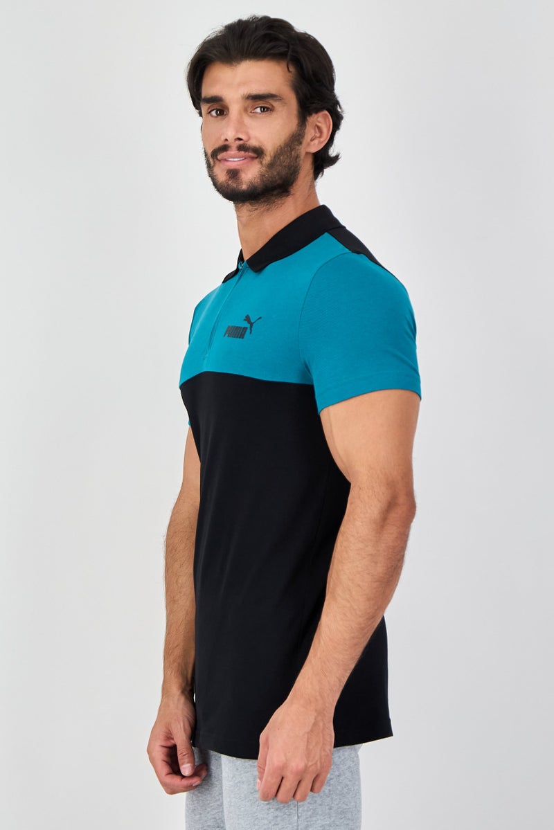 PUMA Men Sportswear Fit Short Sleeve Outdoor Polo, Multicolor - Image 2