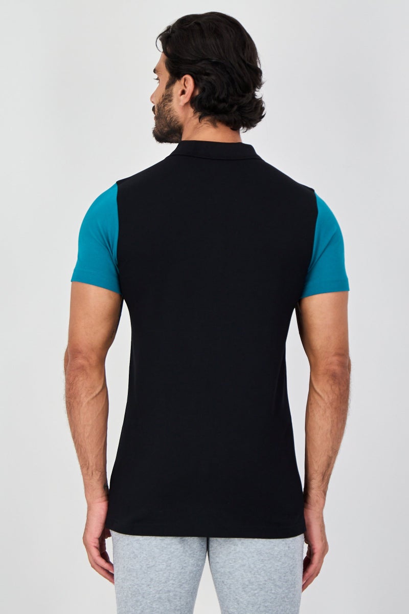 PUMA Men Sportswear Fit Short Sleeve Outdoor Polo, Multicolor - Image 3