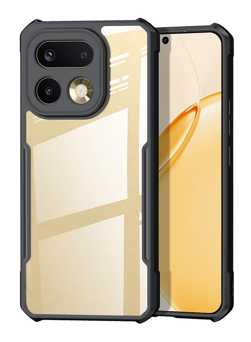إكسوند غطاء Realme 16 Pro+، هيكل TPU + PC مقاوم للصدمات، إطار مرتفع لحماية العدسة من التآكل، غطاء خلفي نحيف مقاوم للاصفرار - Image 1