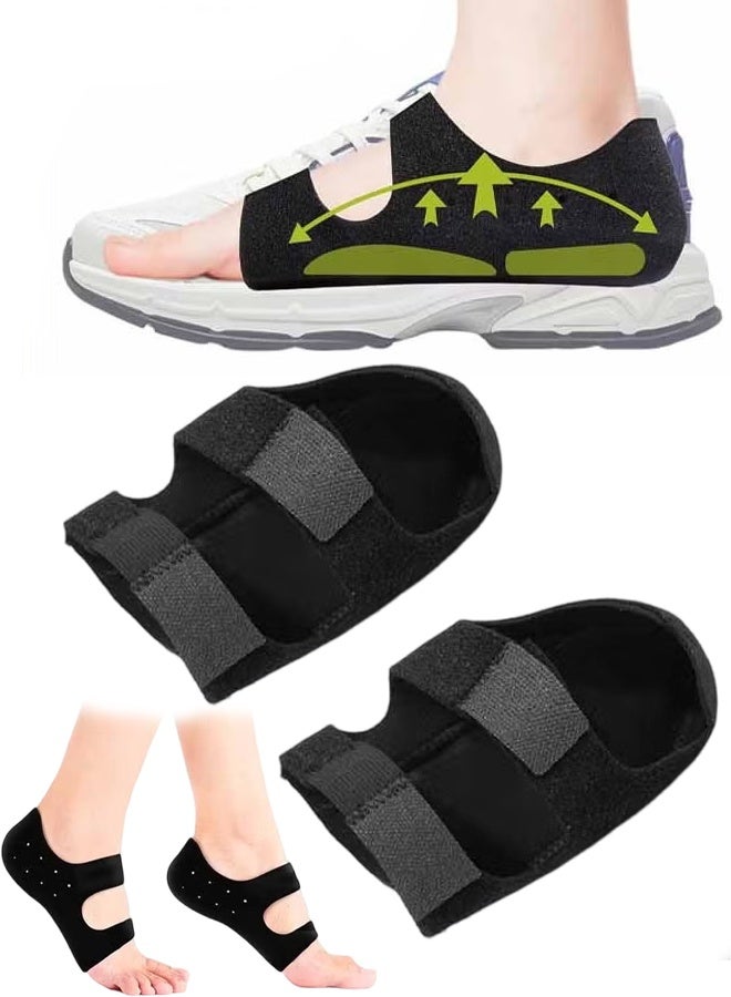 Plantar Fasciitis Gel Heel Protectors Heel Cups for Women Men Heels Spur Pain Relief - Heel Inserts Pads for Achilles Tendinitis Dry Cracked Heel Support Cushion,|Women - Image 1