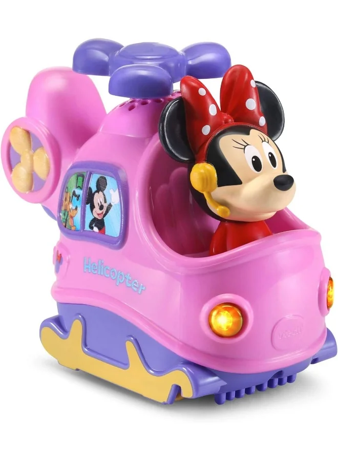 vtech Go! Go! Smart Wheels Disney Minnie Mouse Helicopter – Interactive Vehicle Toy for Toddlers