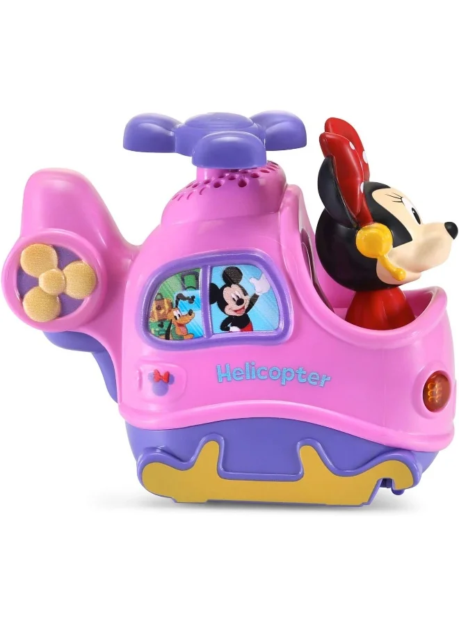 vtech Go! Go! Smart Wheels Disney Minnie Mouse Helicopter – Interactive Vehicle Toy for Toddlers