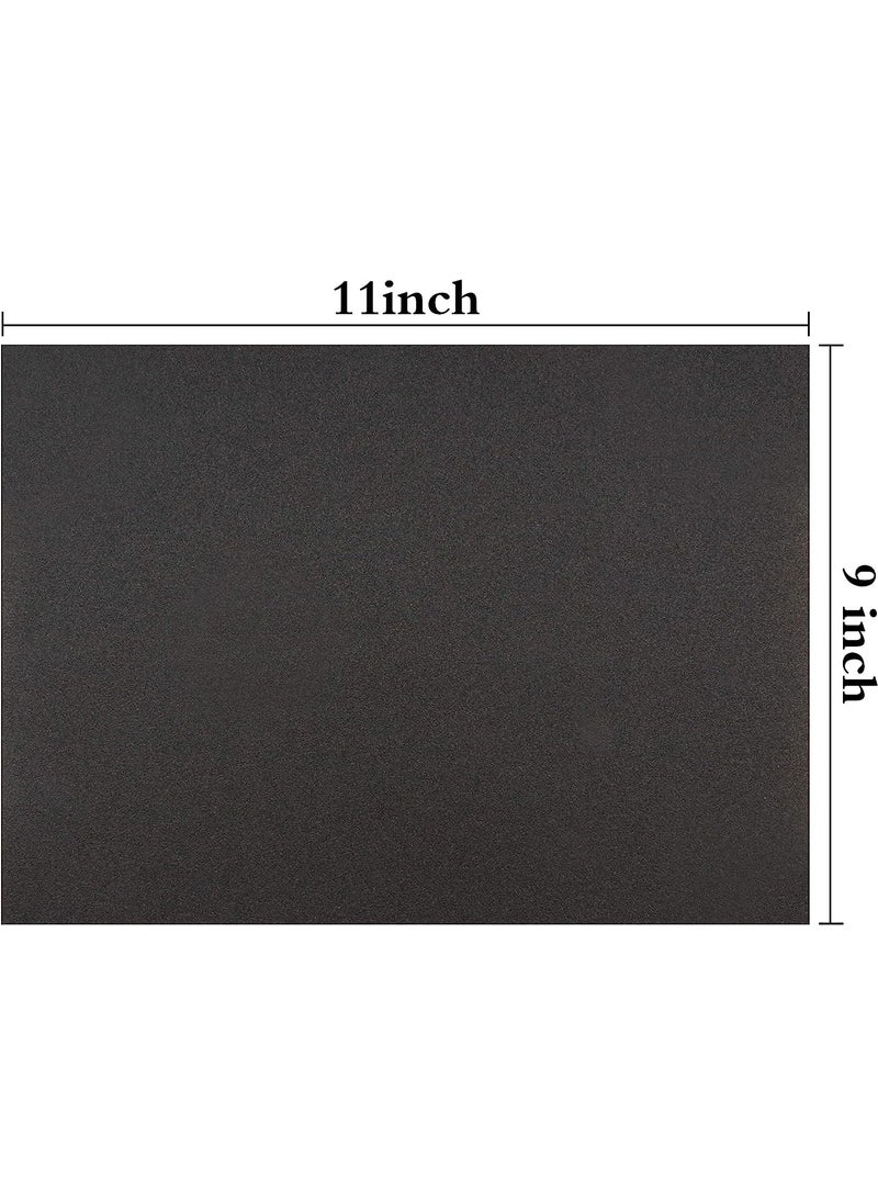 Generic OLS 60 Grit Sanding Sheets 9inch x 11inch Wet Dry Silicon Carbide Sandpaper for Wood Furniture Metal Polishing 5pcs  - Image 2