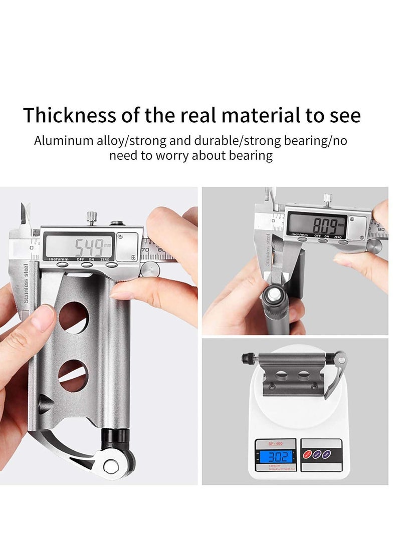 Y&D - Quick Release Fork Mount Bike Block Aluminum Alloy Bicycle Front Fixed Clip Luggage Rack For Truck Trailer, for Road Stand - Image 1
