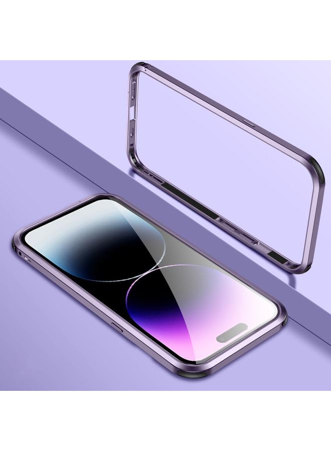 اس-توب جراب لهاتف iPhone 14 Pro Max بأربع زوايا وإطار معدني مقاوم للصدمات - Image 2