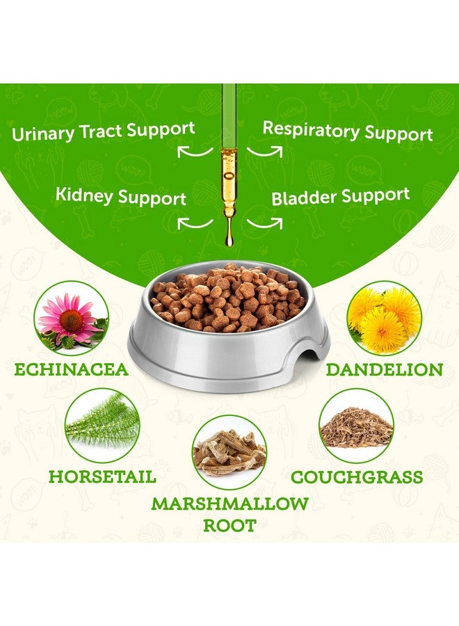 Animal Essentials Tinkle Tonic - Herbal Formula for Dogs and Cats, Healthy Urinary Tract, Kidney Support, 100% Organic Human Grade Herbs - 2 fl oz - Image 3