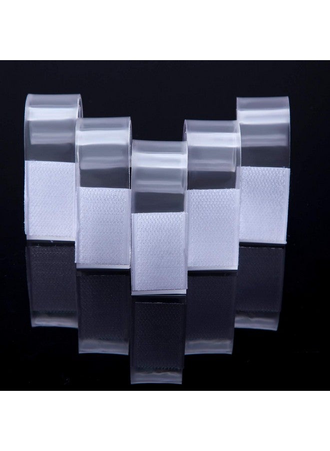 BOAO Boao 25 Pieces Table Skirting Clips SMC Model Plastic Tablecloth Clips for Table 1.5-2 Inch with Hook and Loop for Meeting Party Indoor Outdoor Events - Image 3
