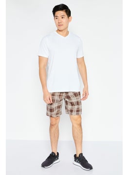 adidas Originals Men  Regular Fit Training Shorts, Brown Combo  - Image 2