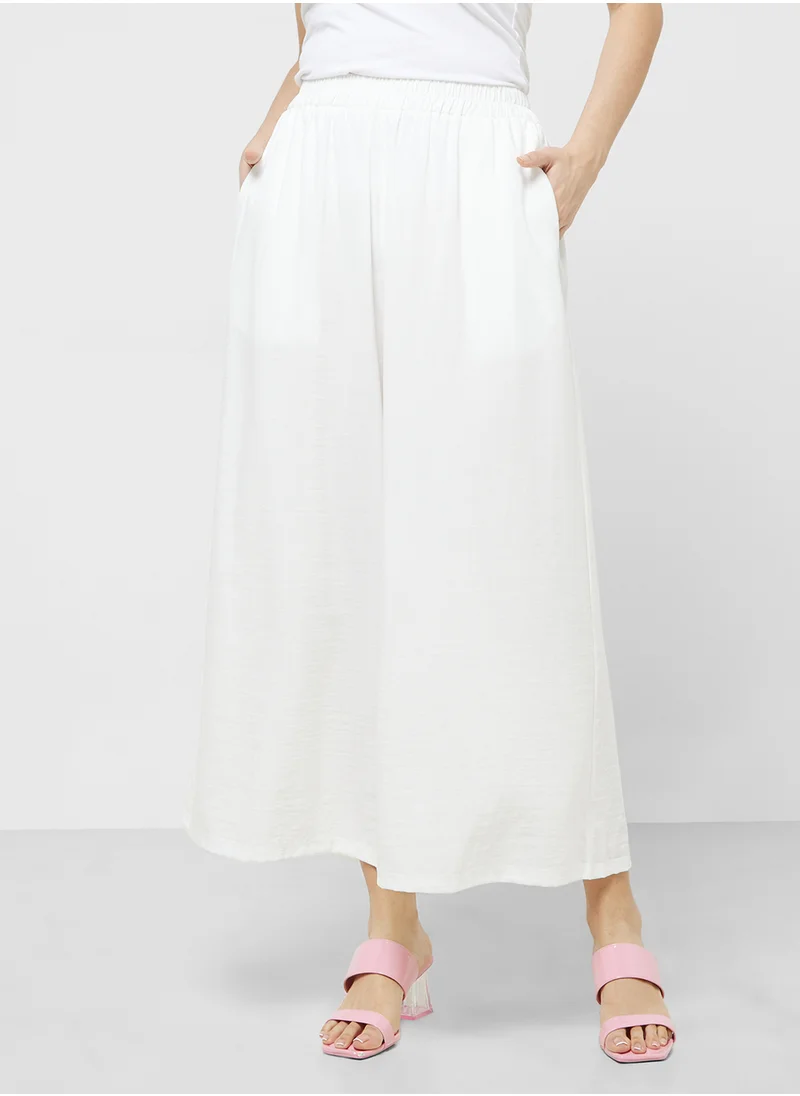 Khizana Button Down Shirt & Wide Leg Pant Set