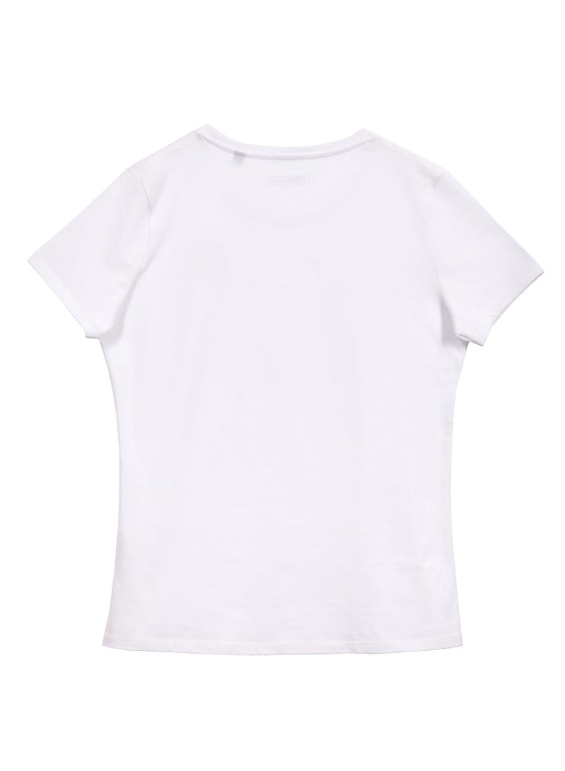 Primina Women's printed T-Shirt -Bear, round neck, 100% cotton, regular fit - Image 2