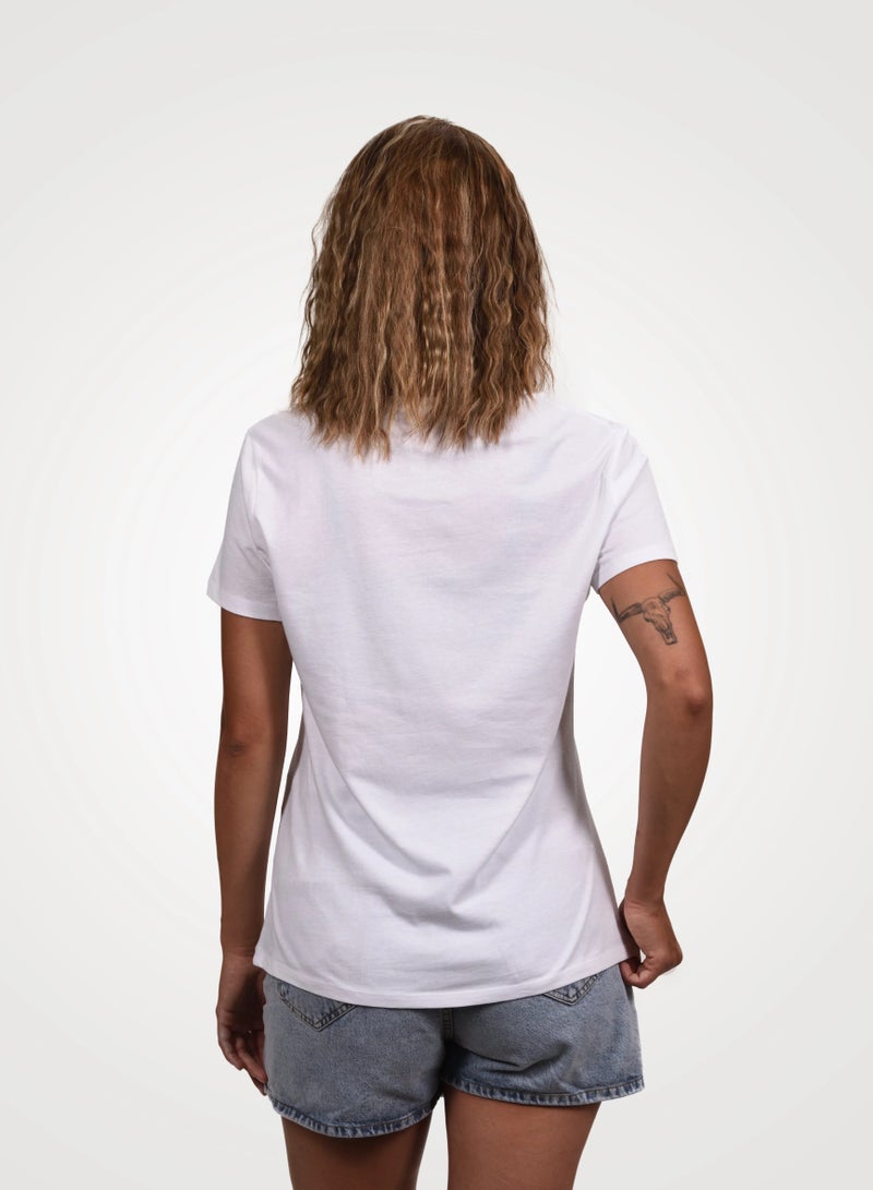 Primina Women's printed T-Shirt -Bear, round neck, 100% cotton, regular fit - Image 5