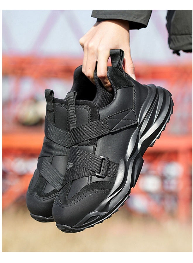 NIBEMINENT Men Safety Shoes Steel Toe Anti-smash Work Shoes Security Men Sport Shoes Lightweight - Image 4