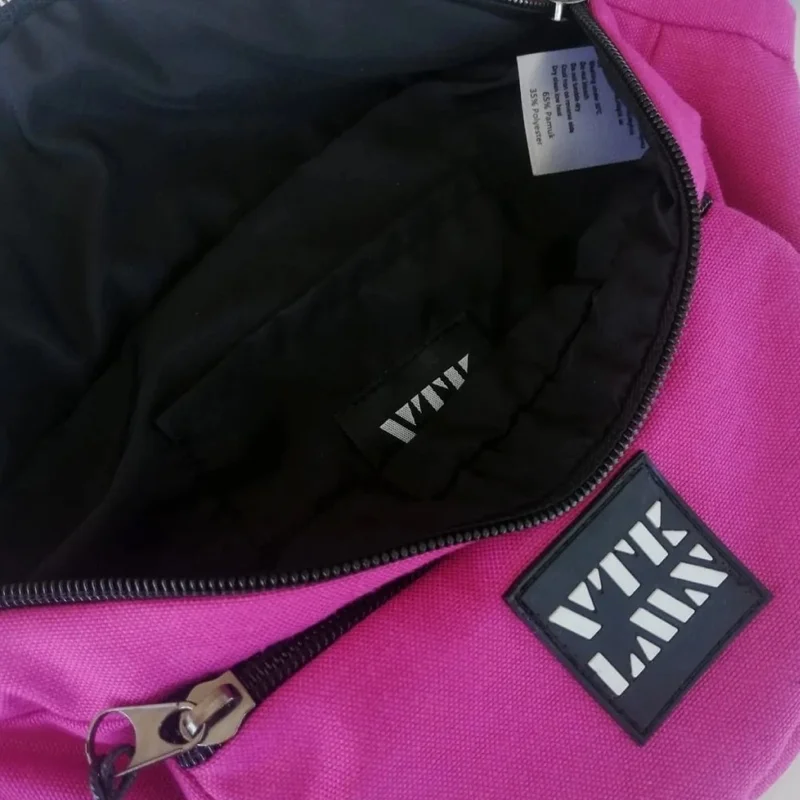 Vatkalimon Plain Fuchsia Shoulder and Waist Bag