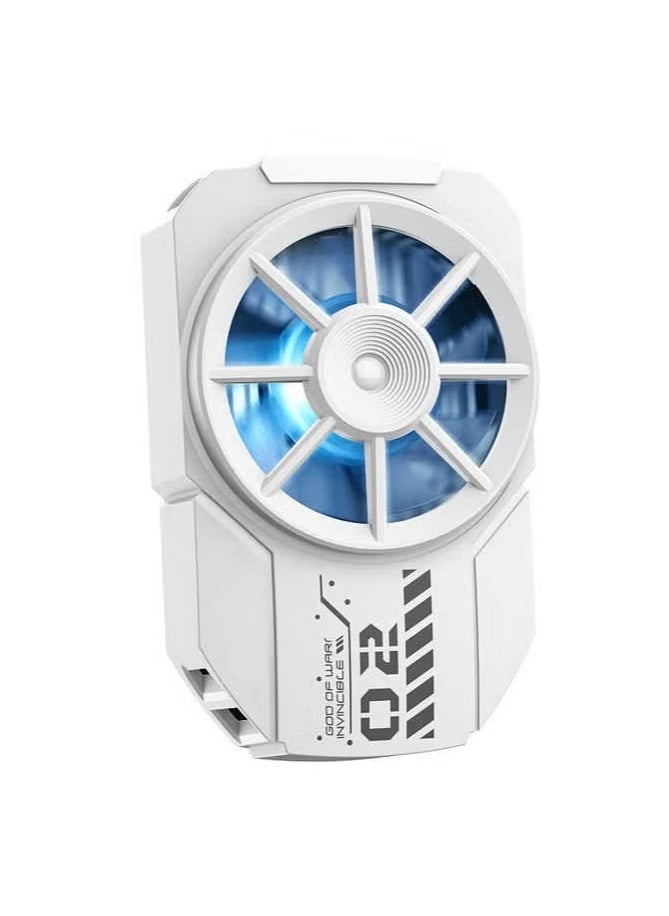 Memo MEMO DLA3 Semiconductor Phone Cooler with Digital Temperature Display – High-Speed Cooling Radiator Fan for Gaming, Compatible with Android & iOS Devices – Ultra Quiet, Fast Heat Dissipation, Ideal for PUBG, Free Fire, Call of Duty & Mobile Gaming Sessions  - Image 2