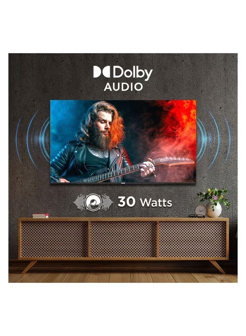 H2O 75-Inch 4K Ultra HD Smart LED TV – WebOS Platform with Magic Remote & AI Voice Control, Dolby Audio, Wi-Fi & Screen Mirroring, Sleek Frameless Bezel-Less Design – Model H2LED4K75WOX - Image 5