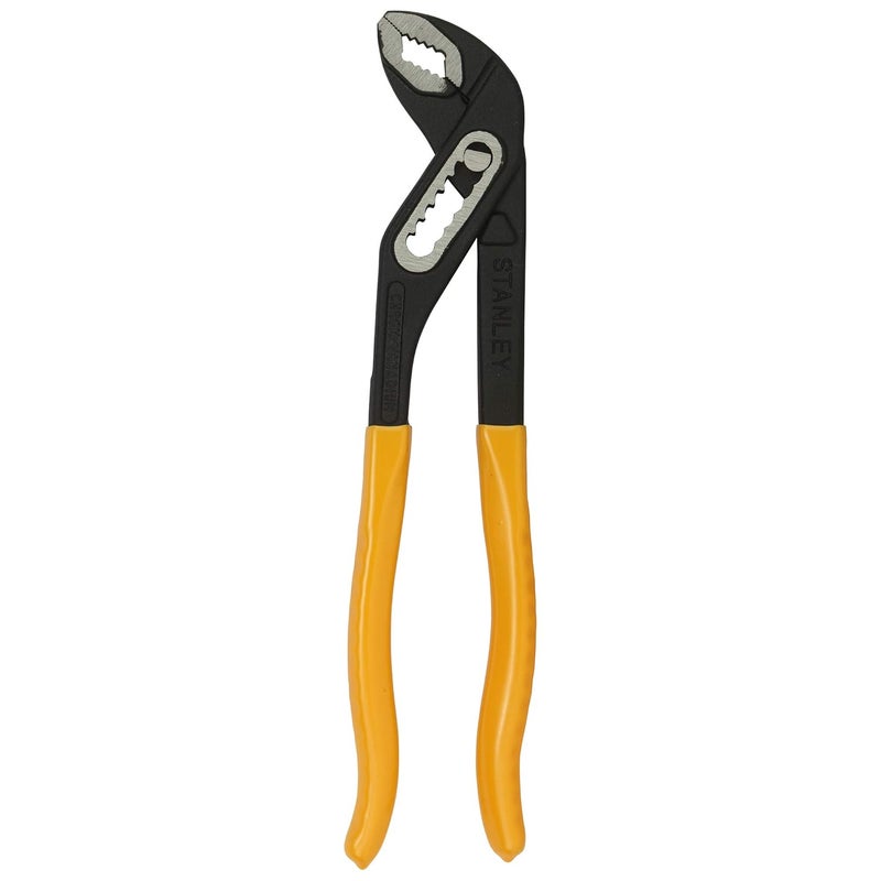Stanley STANLEY 71670 12 Water Pump Plier Box JointCurve Steel Yellow Black  - Image 1