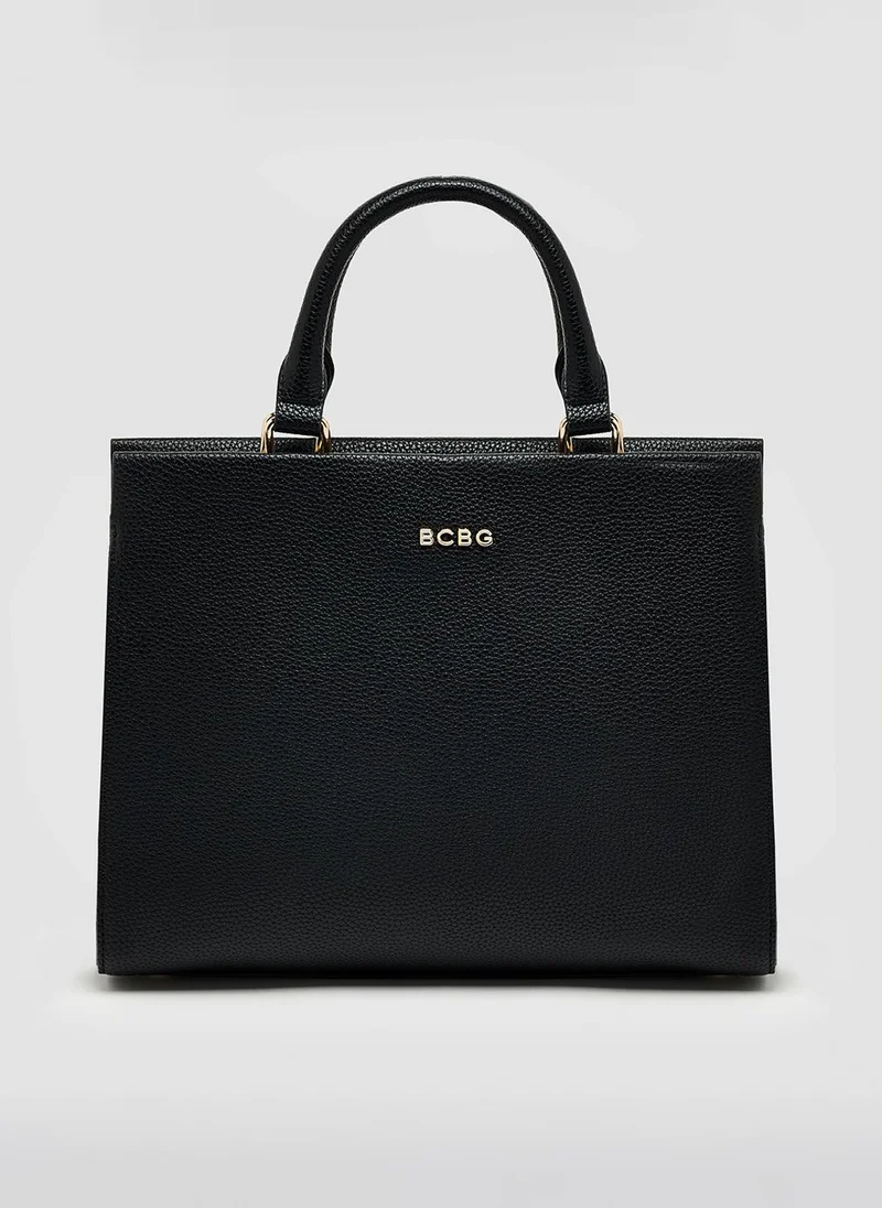 بي سي بي جي BCBG Womens BCBG61249 Top Handle Bags, Black
