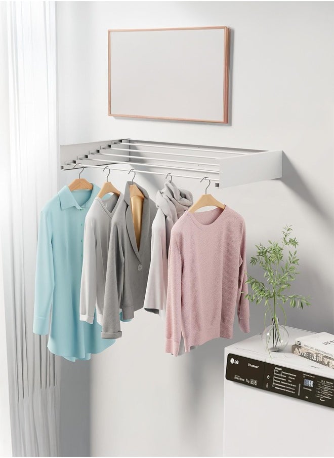 Cady One Stadium 5 Post Wall Mounted Folding Clothes Drying Rack  - Image 3