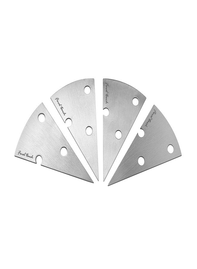 Final Touch Cheese Marker Set - Stainless Steel Markers for Easy Cheese Identification - Includes Non-Permanent Marker - Professional Presentation for Cheese Boards (FTA7080) - Image 2