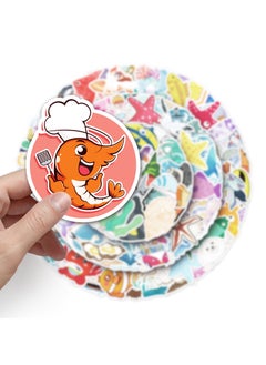Generic 100 Pcs Ocean Animal Stickers Waterproof Vinyl Sea Life Sticker Pack for Laptop Phone Bike Car Cool and Trendy Decal for Kids Teens Girls Adults  - Image 3