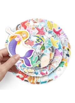Generic 100 Pcs Ocean Animal Stickers Waterproof Vinyl Sea Life Sticker Pack for Laptop Phone Bike Car Cool and Trendy Decal for Kids Teens Girls Adults  - Image 4