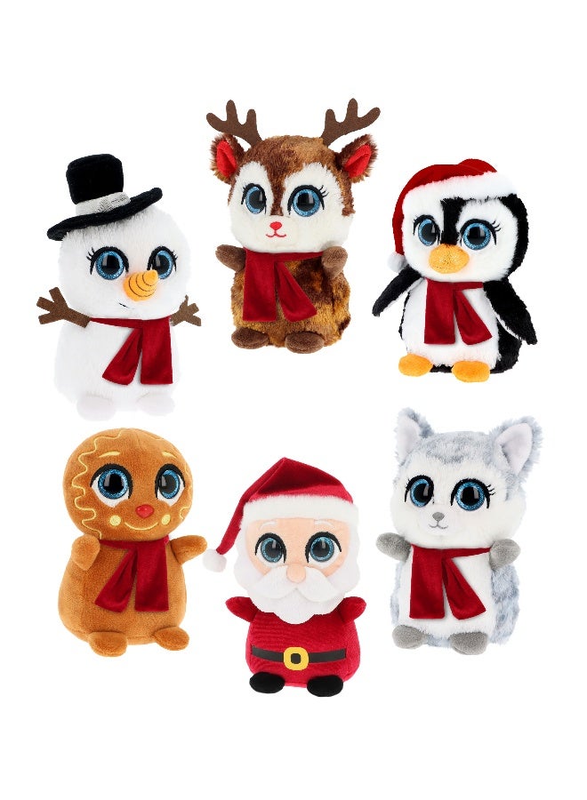 Keel Toys Motsu Christmas-Themed Collection Soft Toy 14cm, Assorted 1 Piece (Style & Color May Vary) | Collectable Plush Toy | Stuffed Toy | Gift for Kids and Adults - Image 1