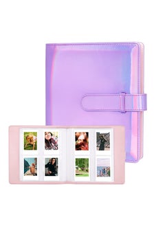 O Ozone ألبوم صور بولارويد 256 جيبًا لكاميرا Fujifilm Instax Mini 11 90 70 9 8+ 8 LiPlay الفورية، كاميرا Polaroid Snap SnapTouch PIC-300 Z2300 الفورية - أرجواني  - Image 1