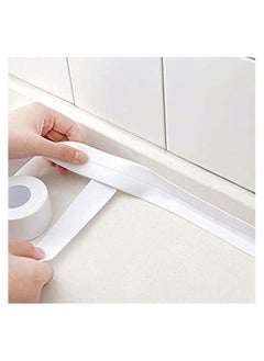 KASTWAVE Caulking Tape Strip, Anti-Mold Caulking Sealing Self-Adhesive Bathtub Caulking Tape  - Image 2