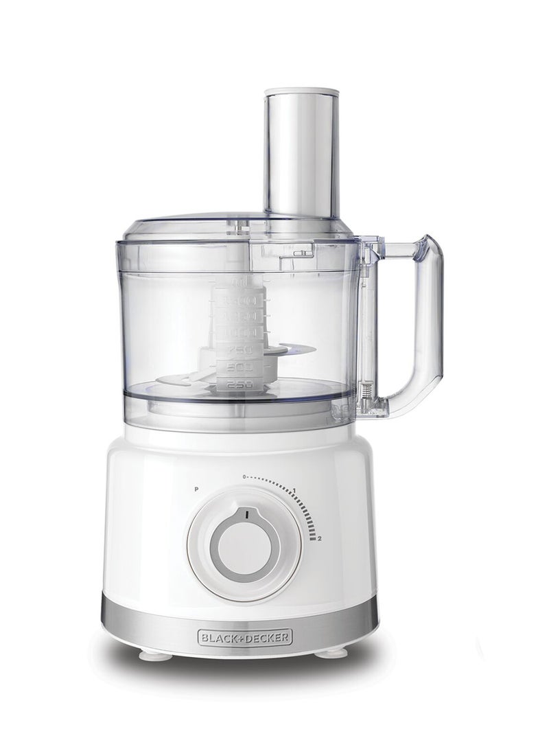 BLACK+DECKER Black and Decker Multifunction Food Processor 2 L 750 W FX760-B5 White - Image 3