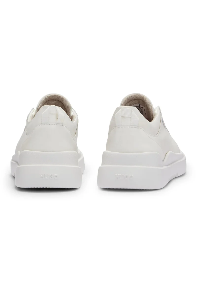HUGO Cupsole trainers in leather with logo details