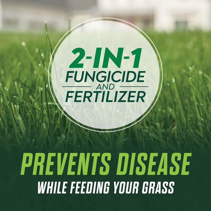 Scotts Turf Builder Healthy Plus Lawn Food, 2-in-1 Fungicide and Fertilizer, Helps Grass Withstand Summer Stress, 4,000 sq. ft., 13.70 lbs. - Image 2